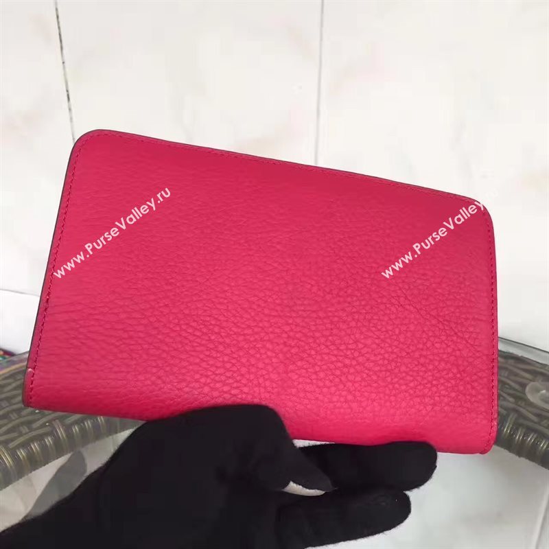 Hermes dogon red wallet bag 5087