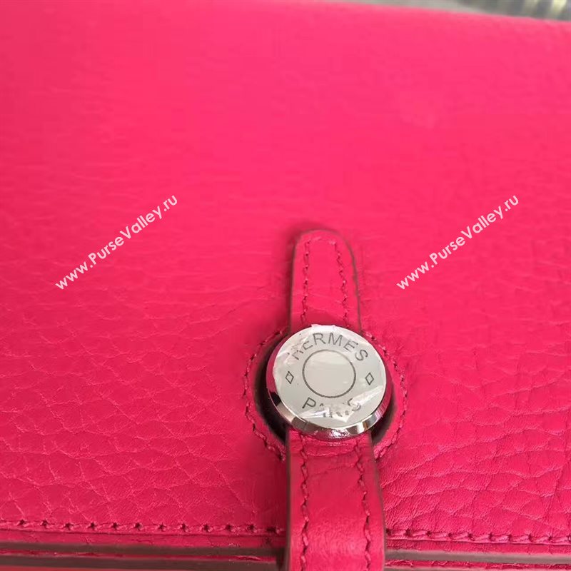Hermes dogon red wallet bag 5087