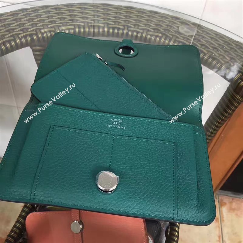 Hermes dogon wallet green bag 5092