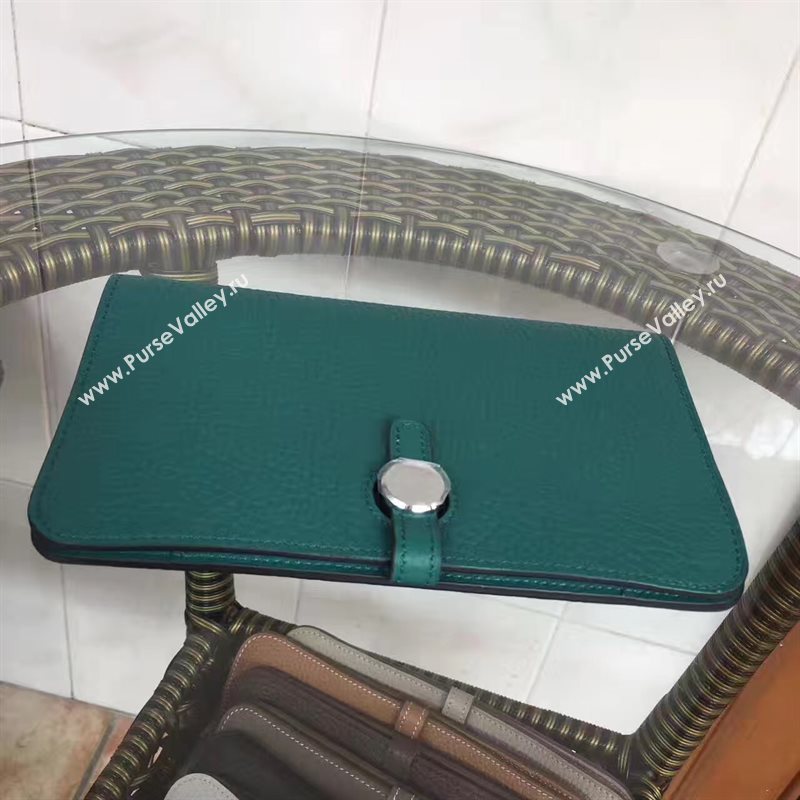 Hermes dogon wallet green bag 5092
