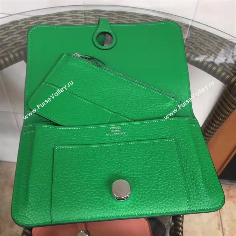 Hermes dogon wallet blue bag 5093