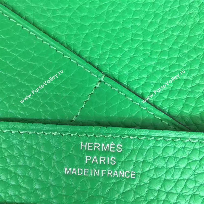 Hermes dogon wallet blue bag 5093