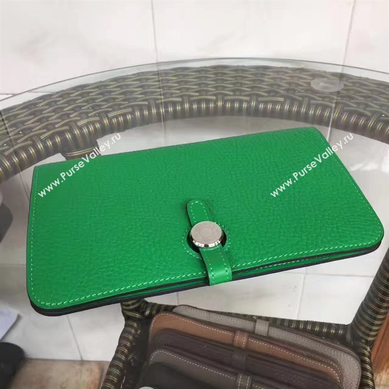 Hermes dogon wallet blue bag 5093