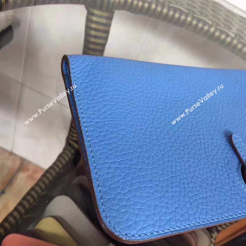 Hermes dogon wallet navy bag 5094