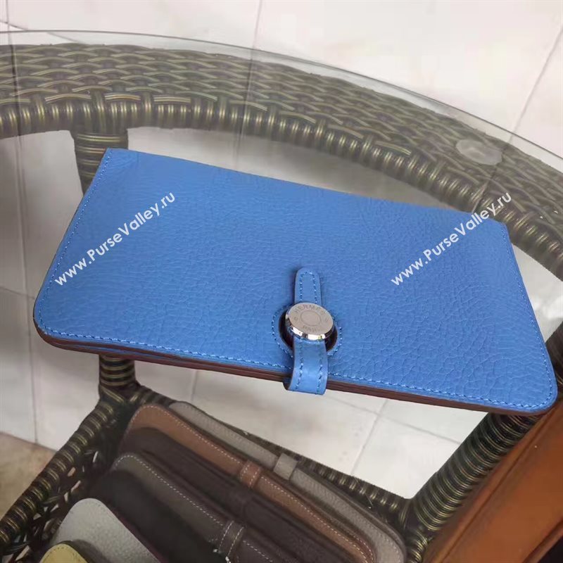 Hermes dogon wallet navy bag 5094