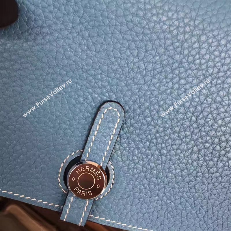 Hermes dogon wallet blue bag 5096