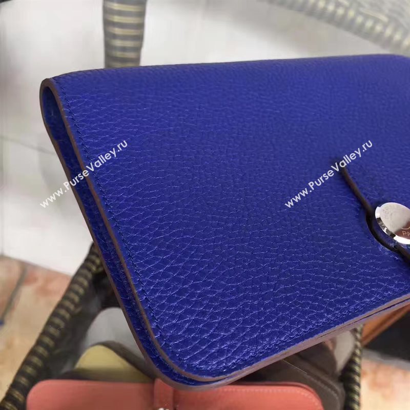 Hermes dogon wallet navy bag 5097