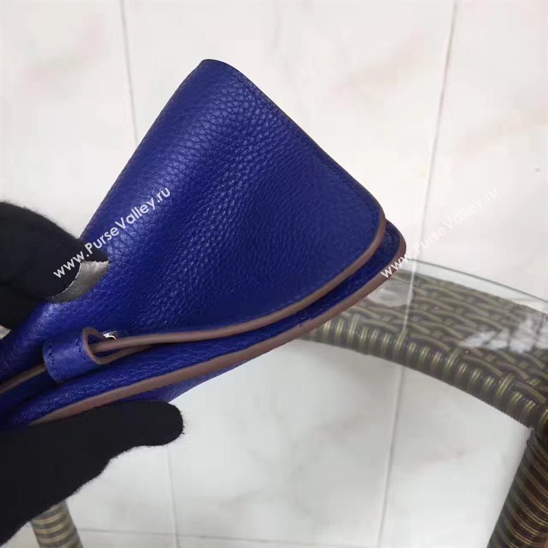 Hermes dogon wallet navy bag 5097