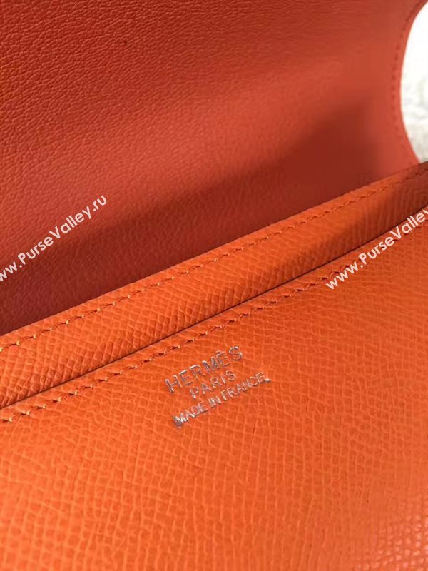 Hermes Constance top orange leather bag 5099