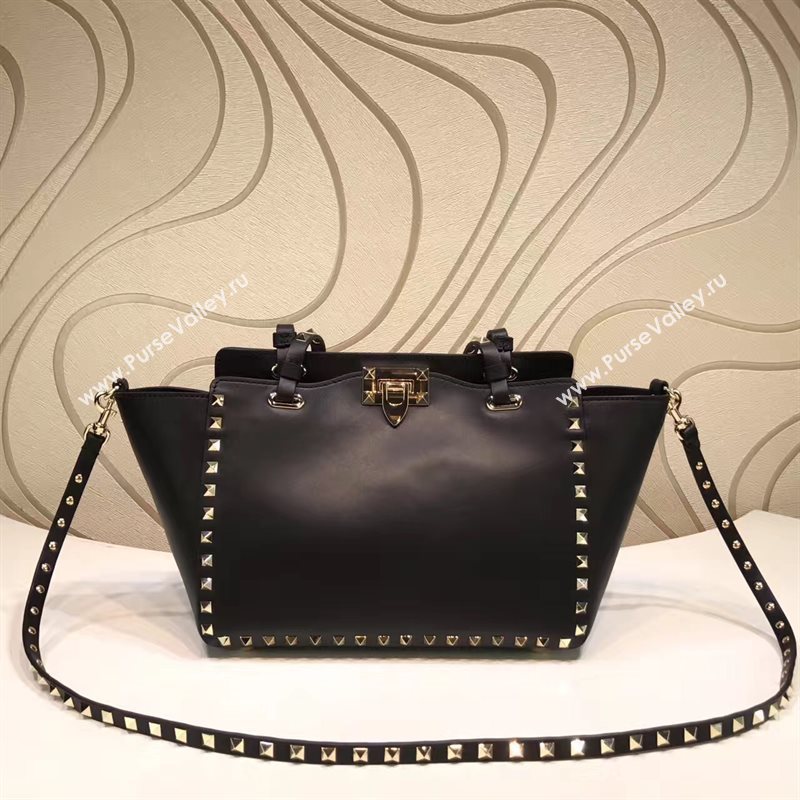 Valentino medium shoulder tote black bag 5002