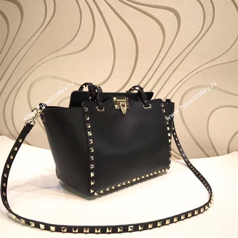 Valentino medium shoulder tote black bag 5002
