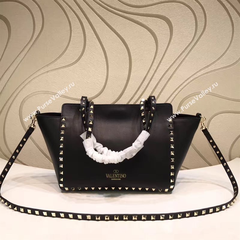Valentino medium shoulder tote black bag 5002