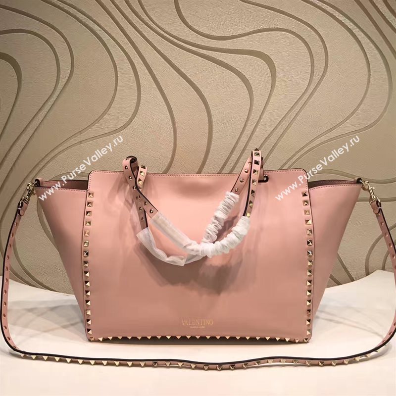 Valentino large shoulder pink tote bag 5007