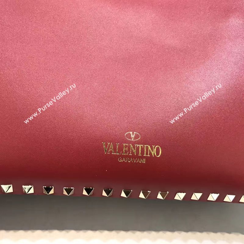 Valentino large wine tote shoulder bag 5010