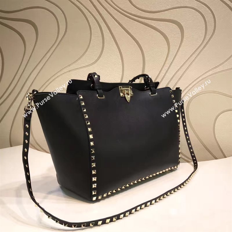 Valentino large black tote shoulder bag 5011