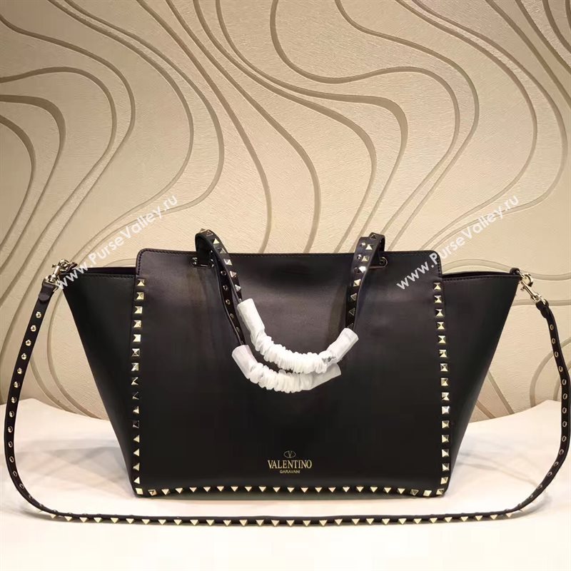 Valentino large black tote shoulder bag 5011