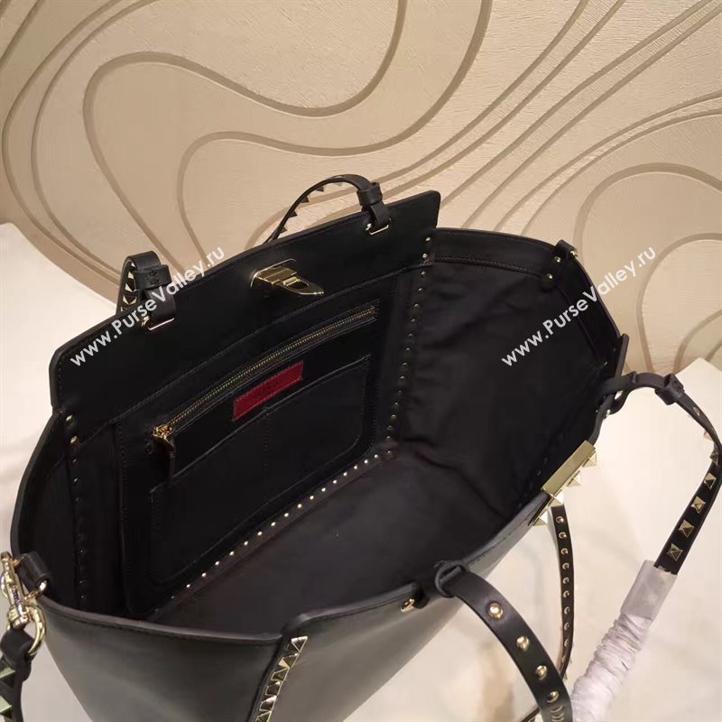 Valentino large black tote shoulder bag 5011