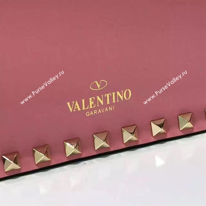 Valentino pink clutch rockstud bag 5019