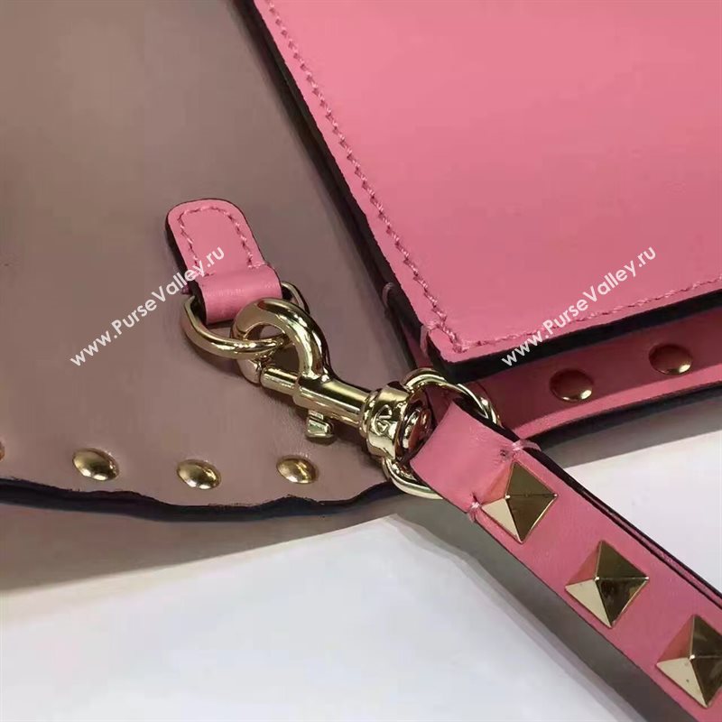 Valentino pink clutch rockstud bag 5019