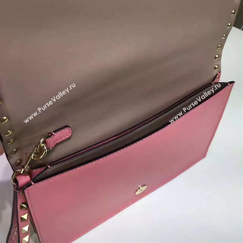 Valentino pink clutch rockstud bag 5019