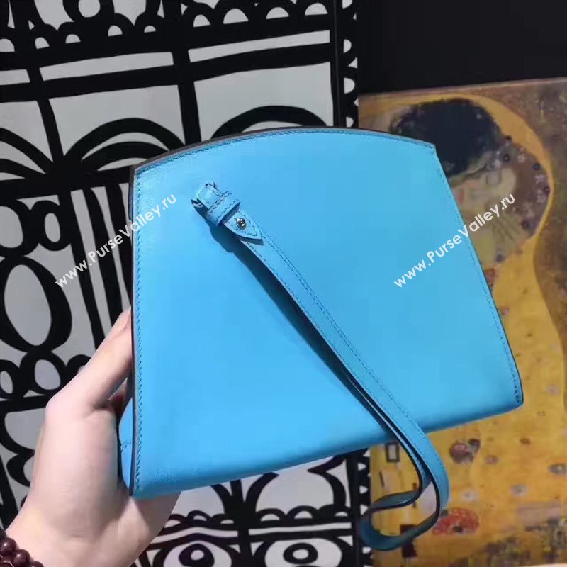 Hermes new small blue shoulder yellow bag 5140