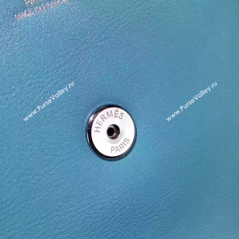 Hermes new small blue shoulder yellow bag 5140