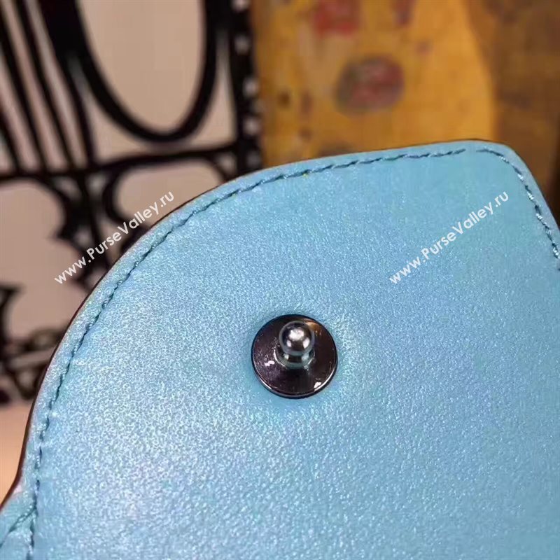 Hermes new small blue shoulder yellow bag 5140