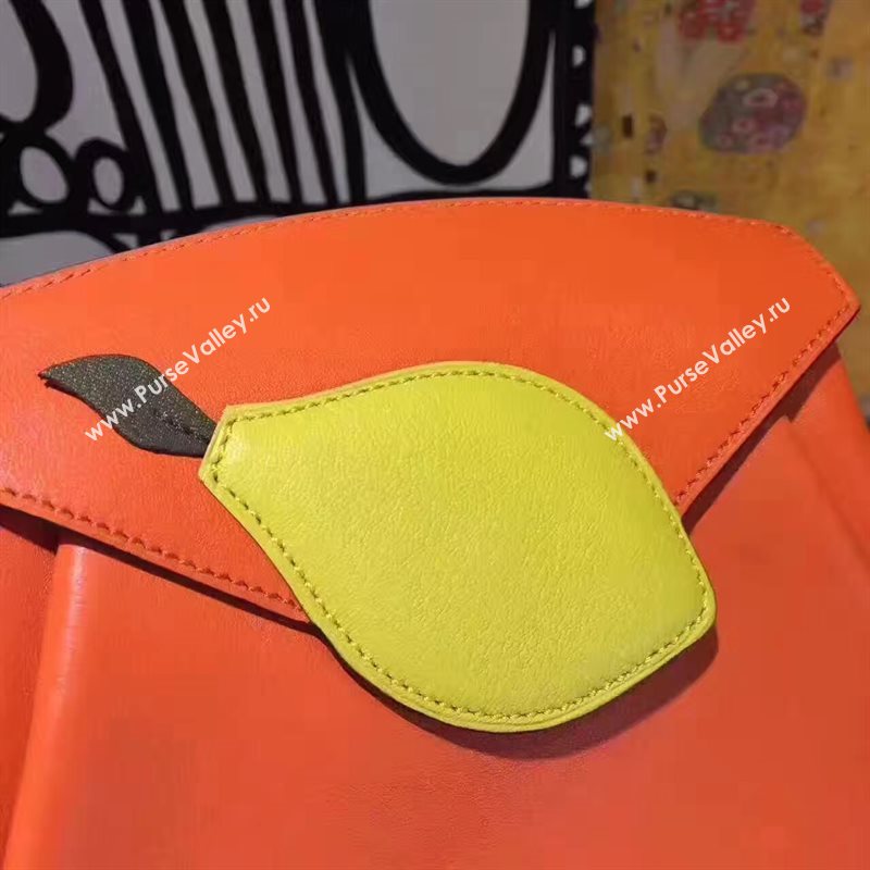 Hermes new small shoulder orange bag 5141