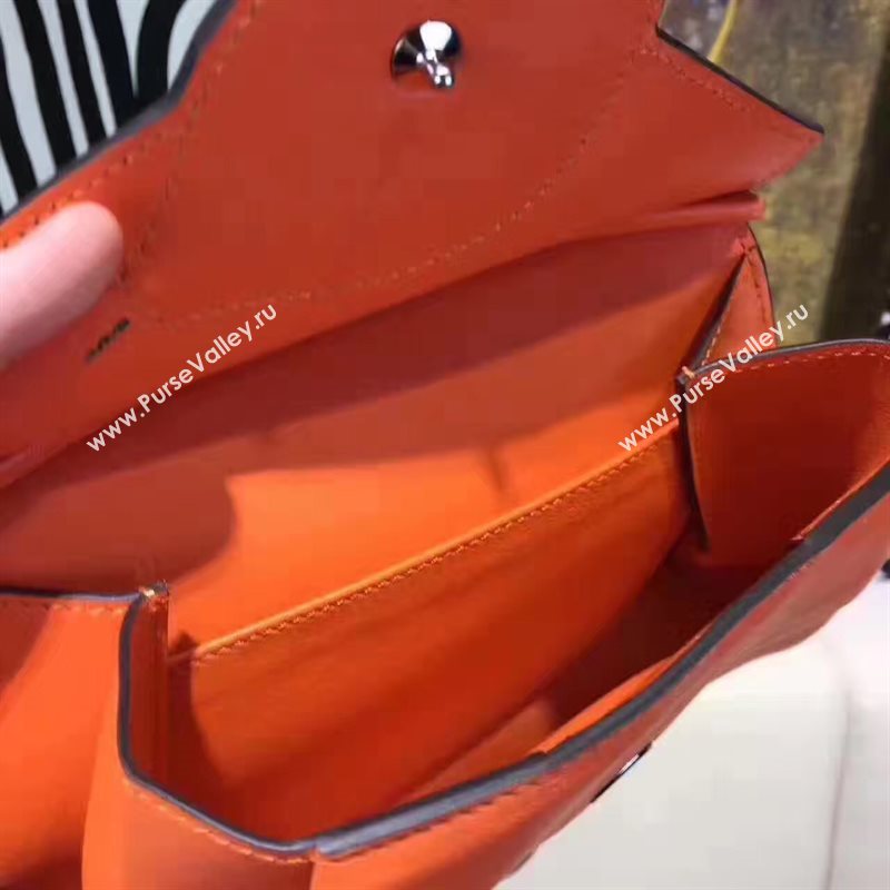 Hermes new small shoulder orange bag 5141
