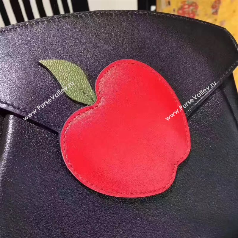 Hermes new small black shoulder red bag 5144