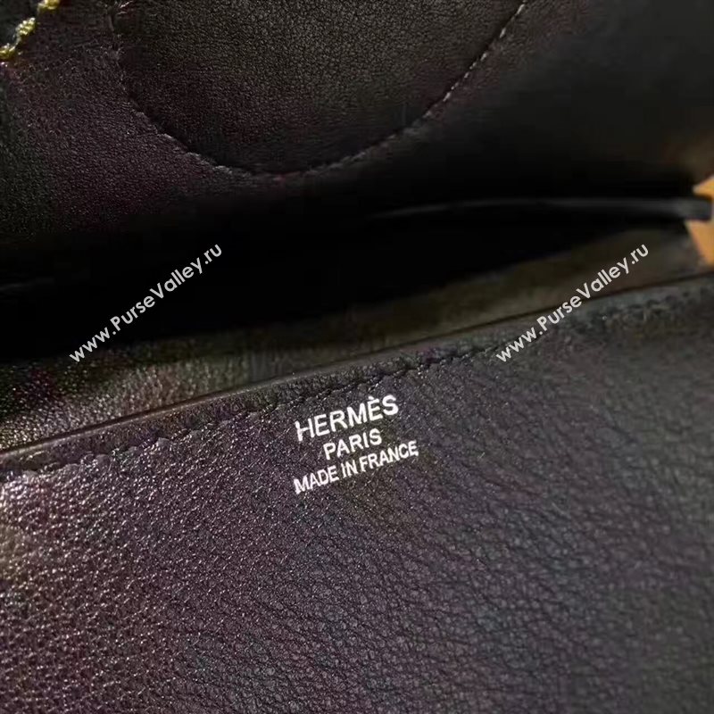 Hermes new small black shoulder red bag 5144