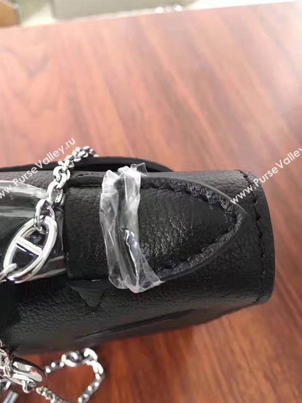 Hermes mini Chevre black Kelly bag 5161