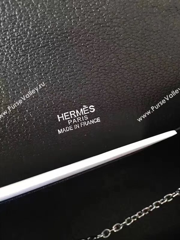 Hermes mini Chevre black Kelly bag 5161