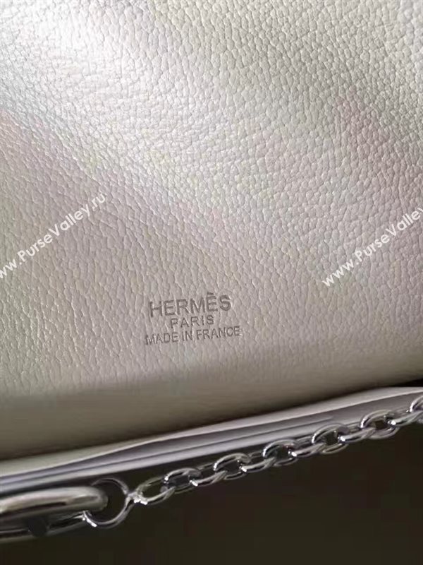 Hermes mini Chevre cream Kelly bag 5164