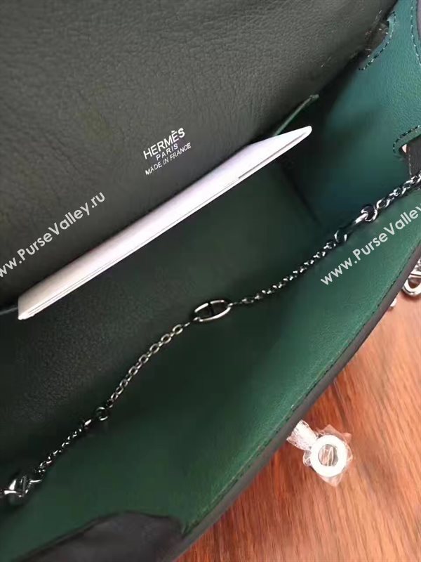 Hermes mini Chevre black Kelly bag 5167