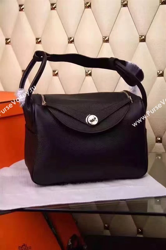 Hermes black Lindy bag 5169
