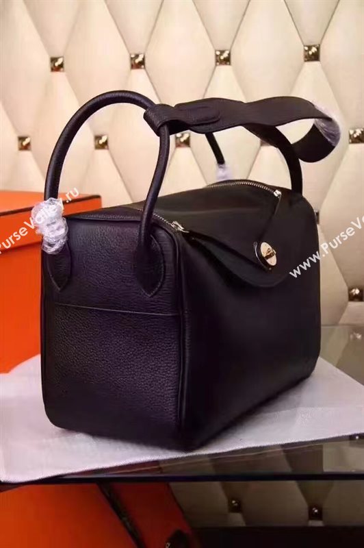 Hermes black Lindy bag 5169