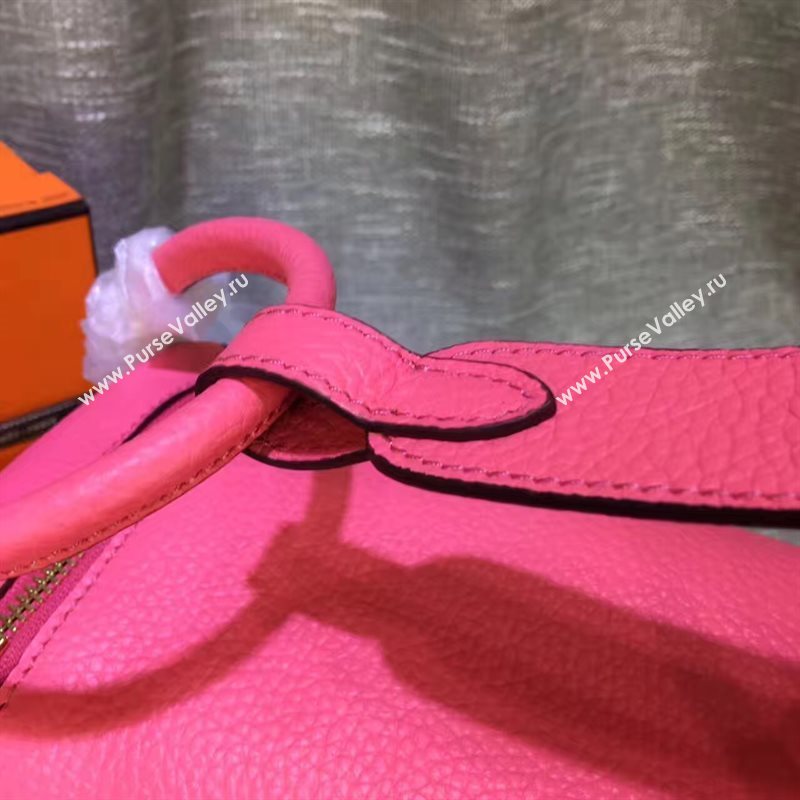 Hermes Lindy red rose bag 5171