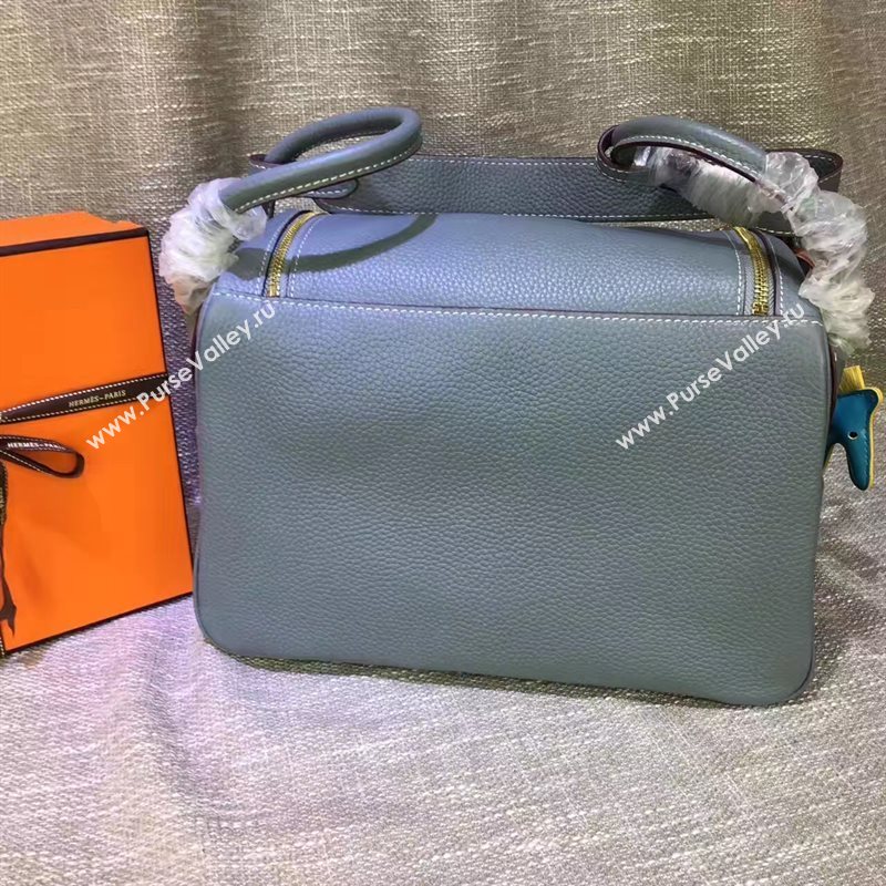 Hermes gray Lindy bag 5172