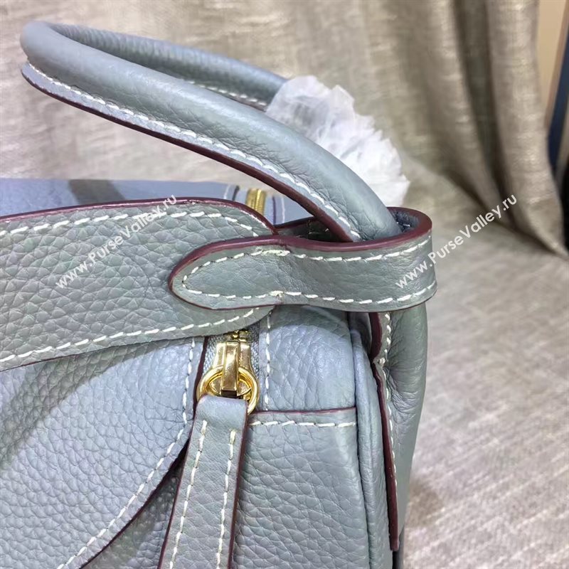 Hermes gray Lindy bag 5172