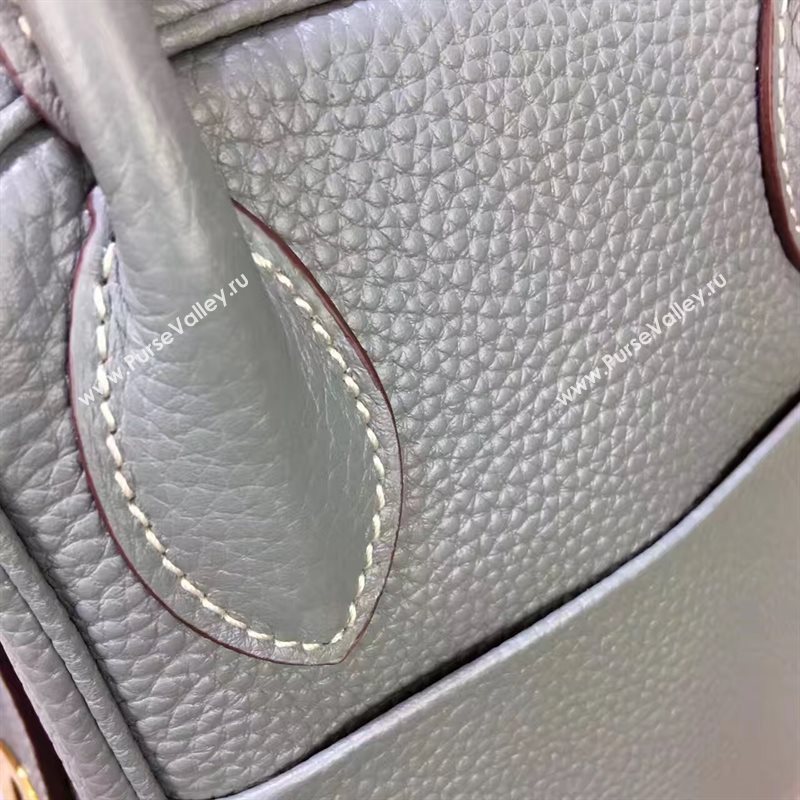 Hermes gray Lindy bag 5172