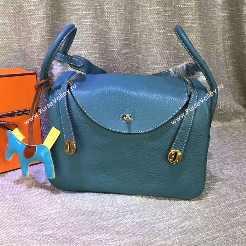 Hermes navy Lindy bag 5173