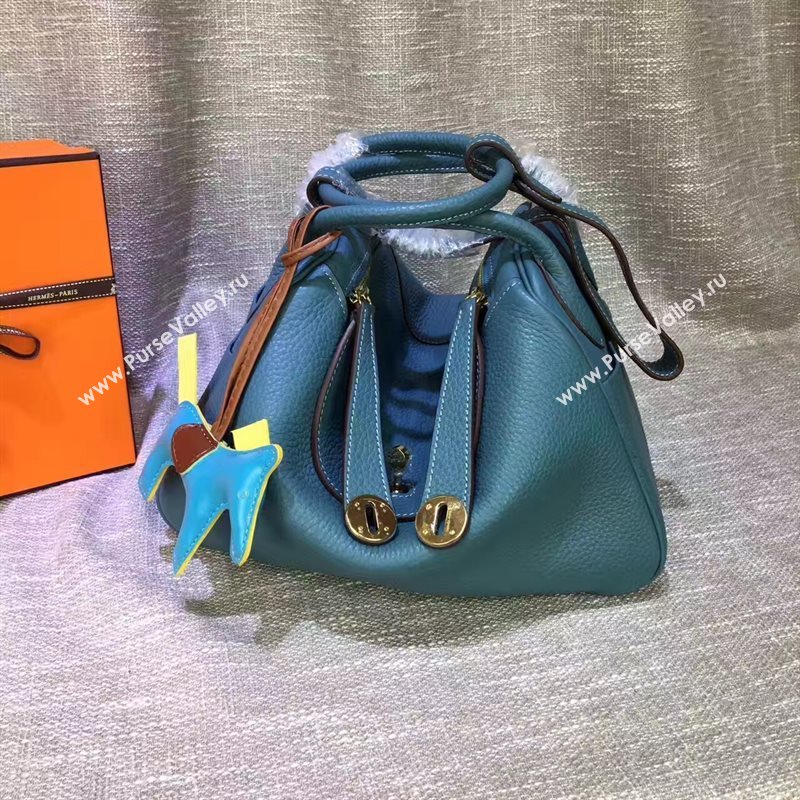 Hermes navy Lindy bag 5173