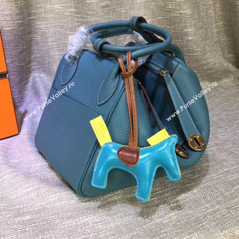 Hermes navy Lindy bag 5173