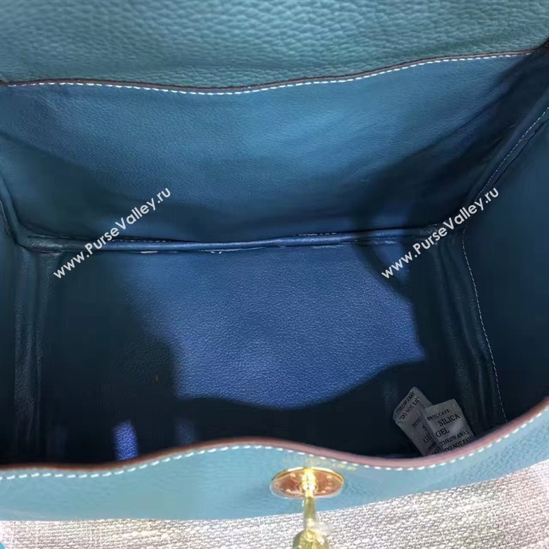 Hermes navy Lindy bag 5173