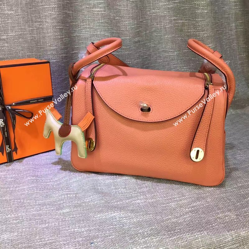 Hermes orange Lindy bag 5174