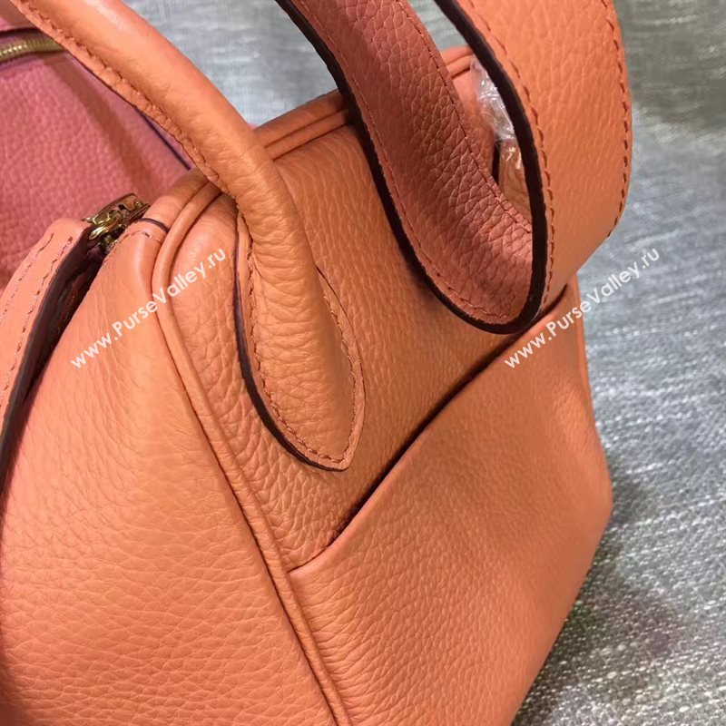 Hermes orange Lindy bag 5174