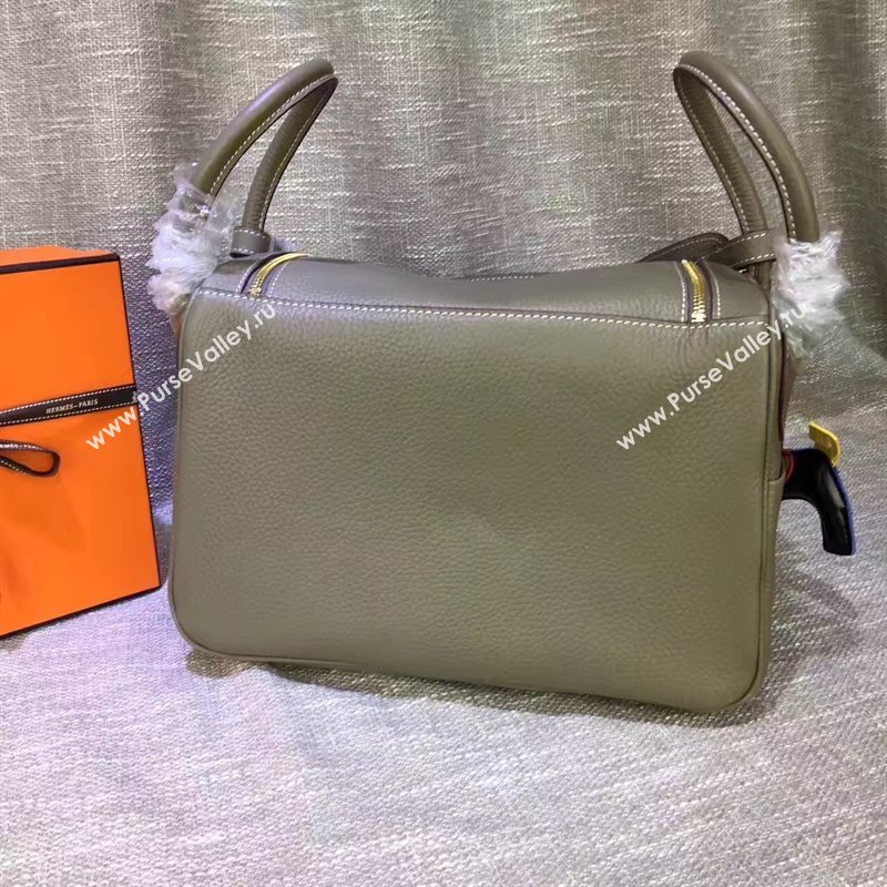 Hermes gray Lindy bag 5175