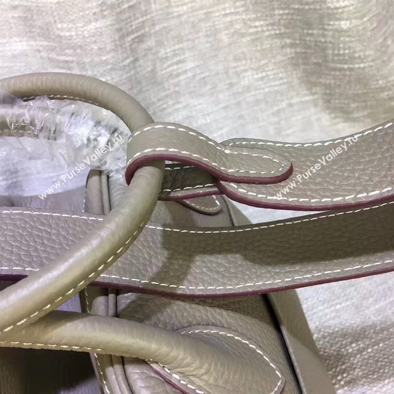 Hermes gray Lindy bag 5175