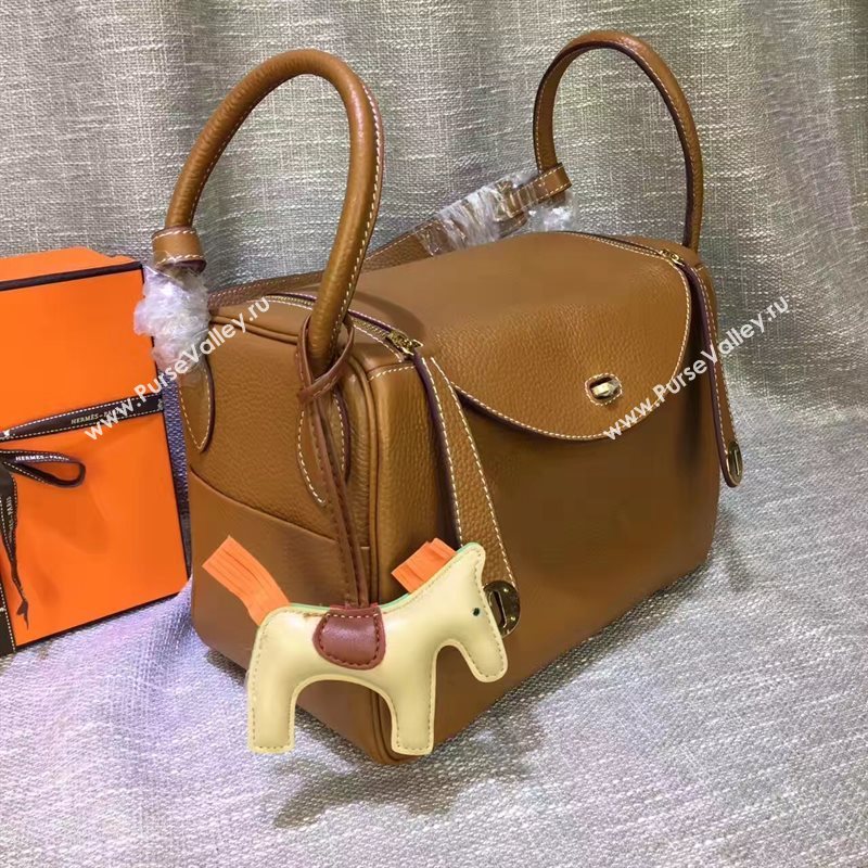 Hermes tan Lindy bag 5176